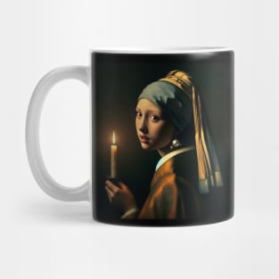 Pearl Earring Candlemas Glow Mug